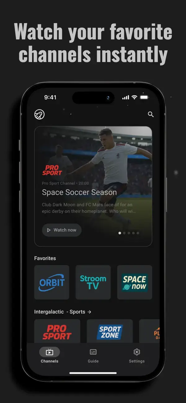 Jetpack IPTV watch your favorite channels